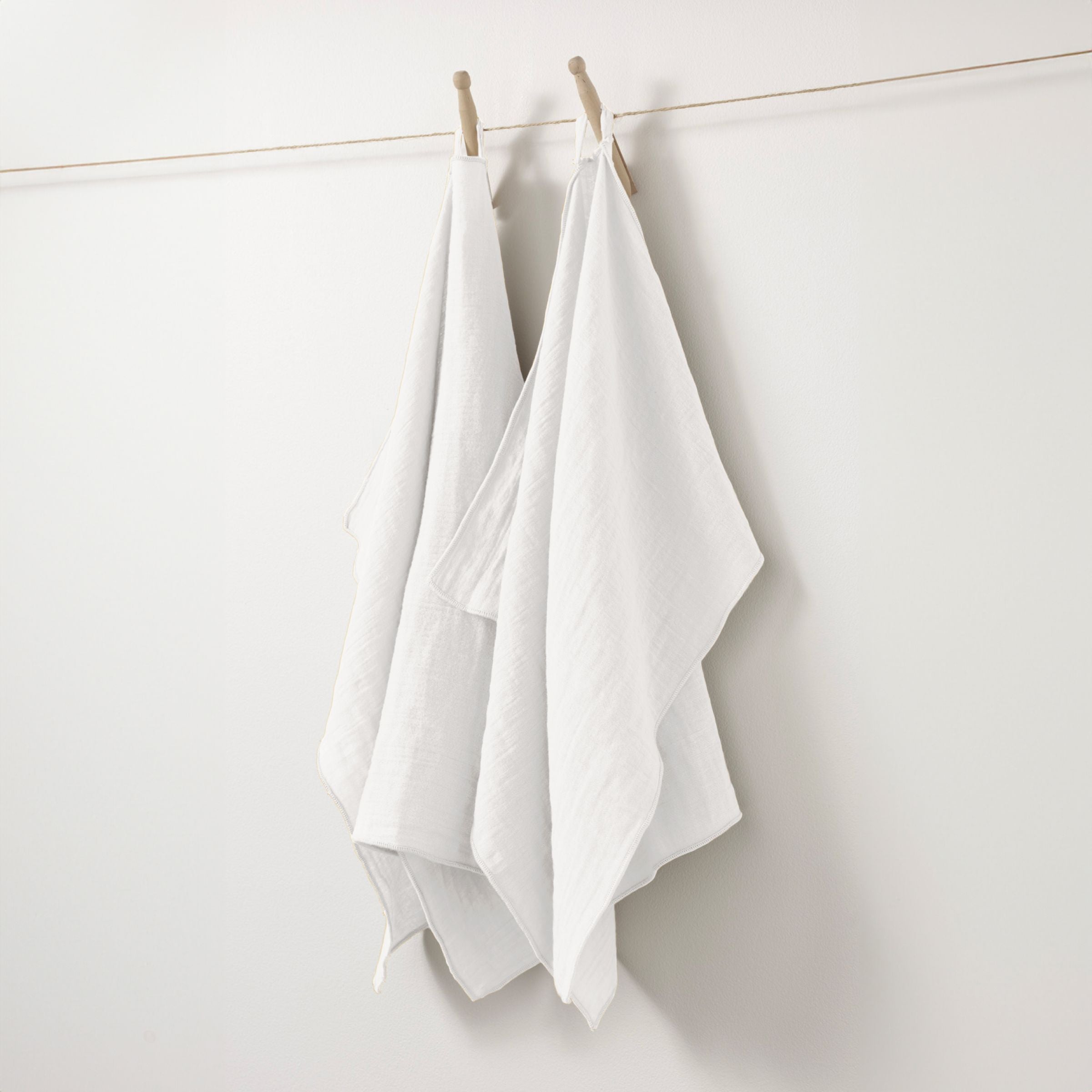 Chantilly muslin hand towel - set of 2