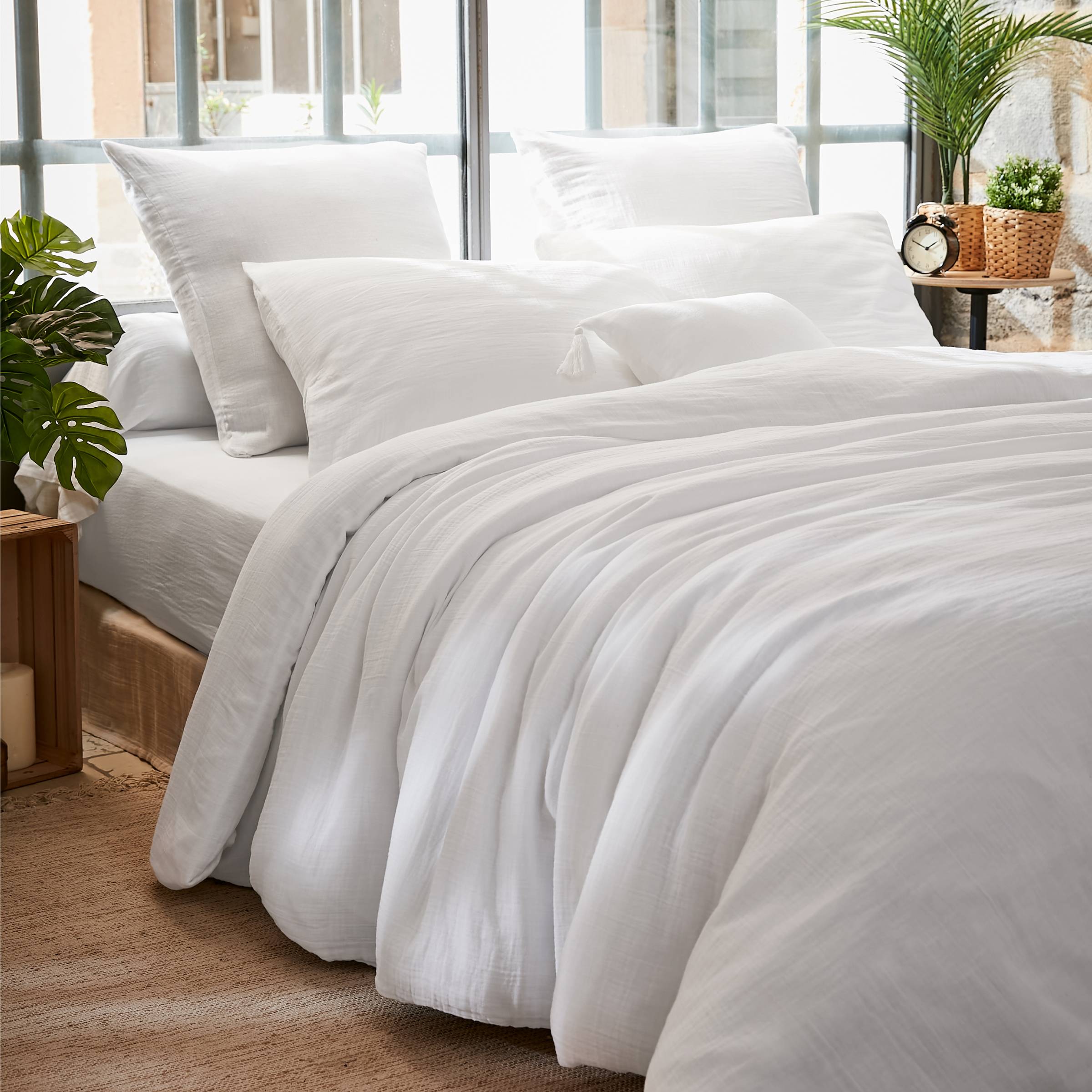 Chantilly muslin duvet cover