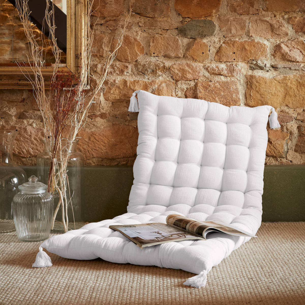 Chantilly muslin floor mattress