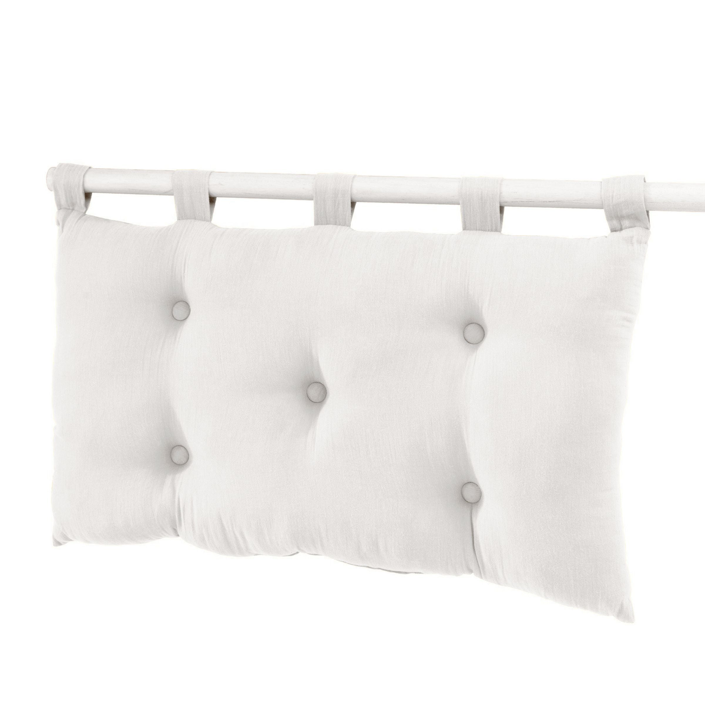 Chantilly muslin headboard