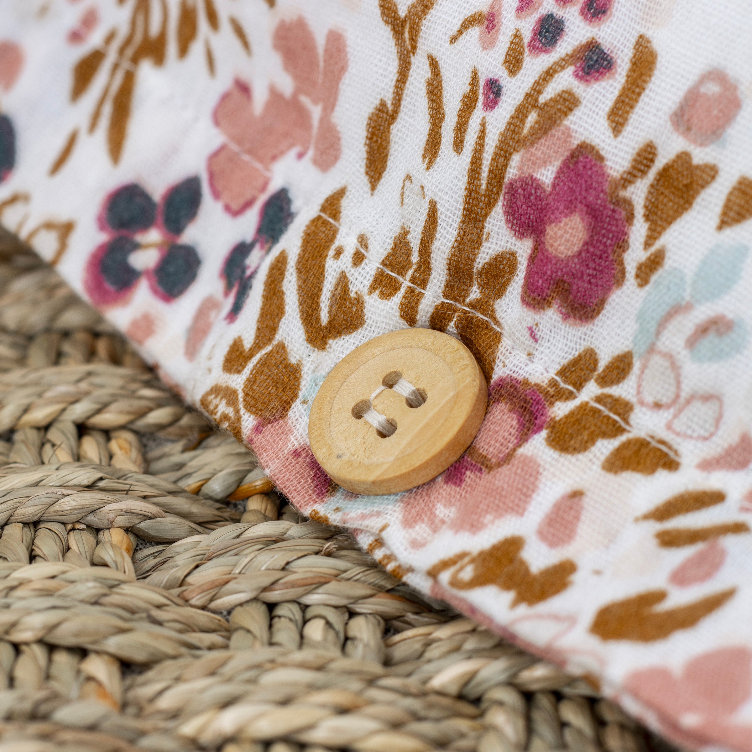 Constance beige muslin duvet cover