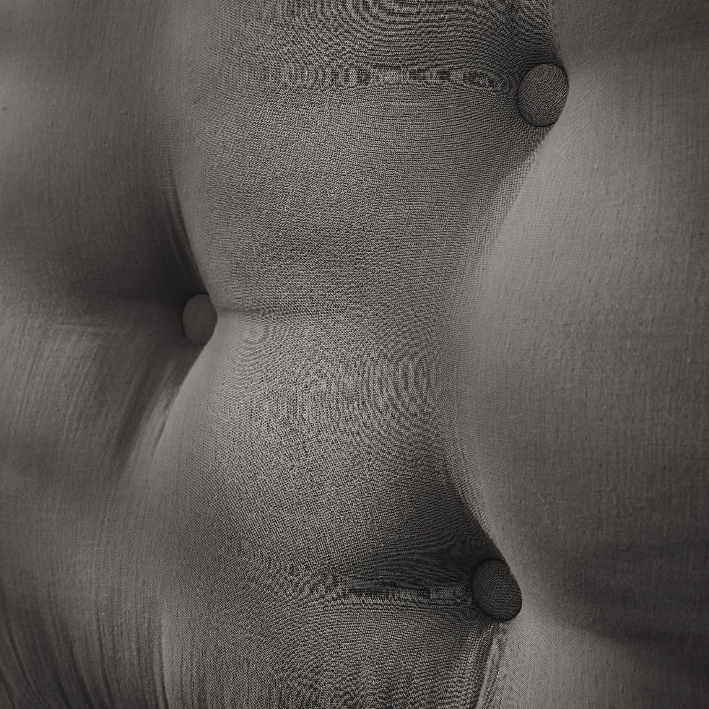 Granite muslin headboard
