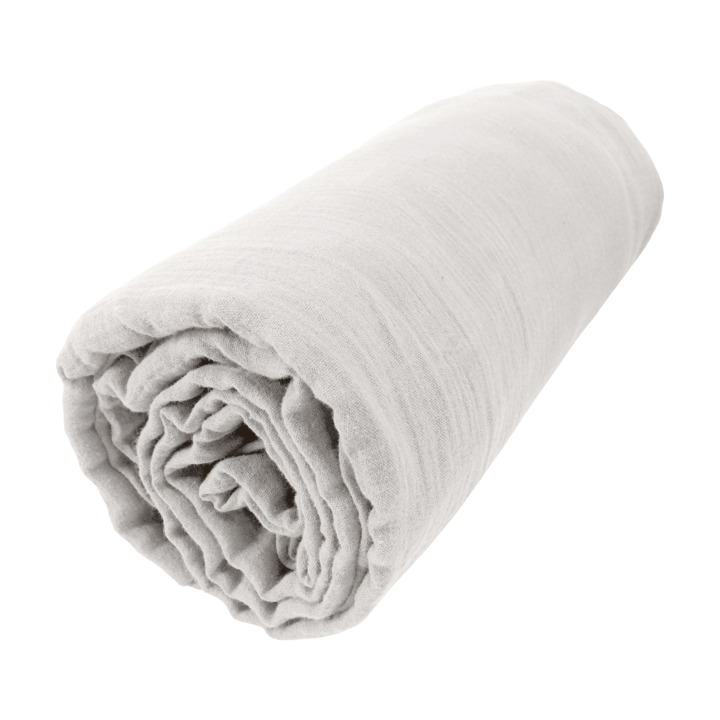 Cloud muslin fitted sheet