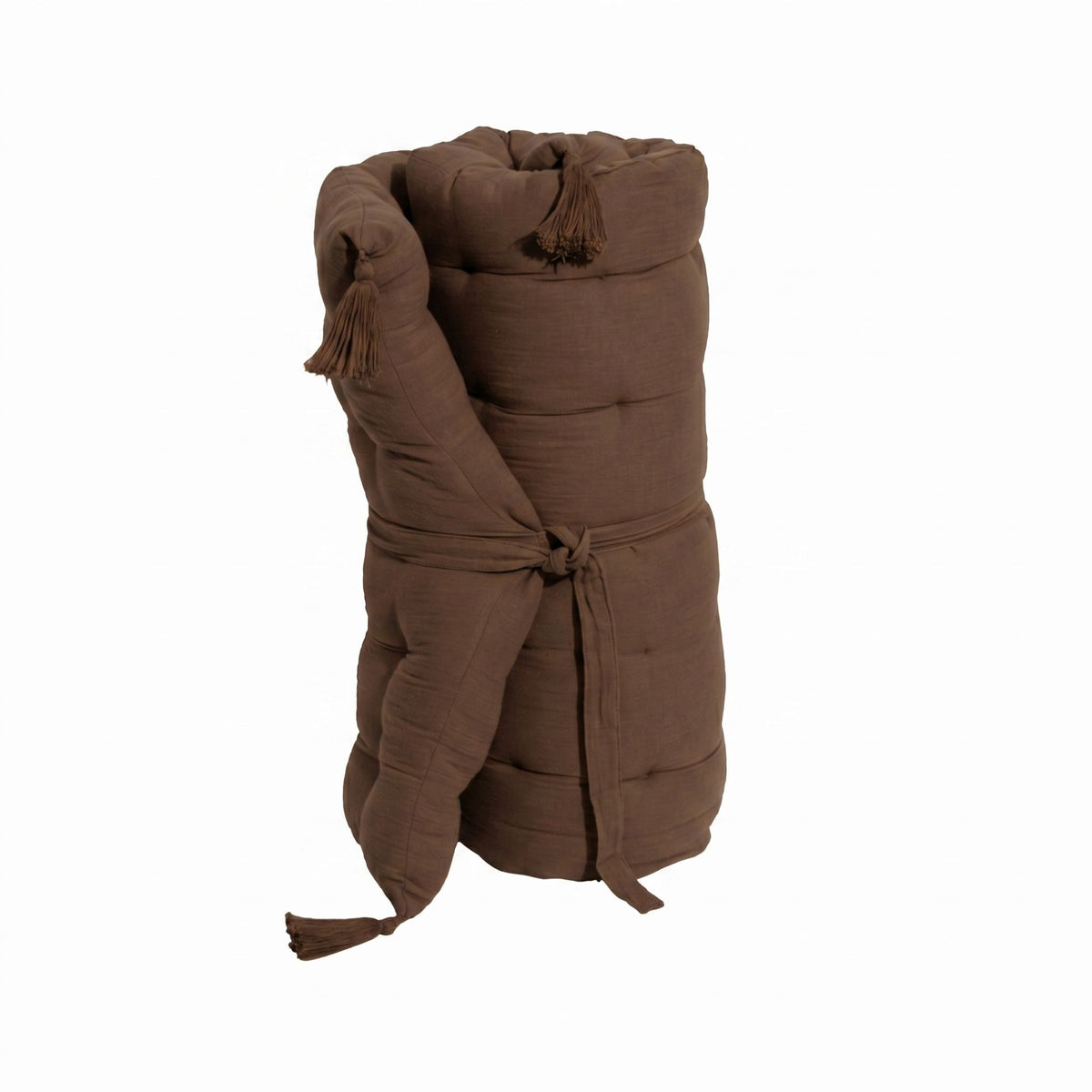 Brown muslin floor mattress 