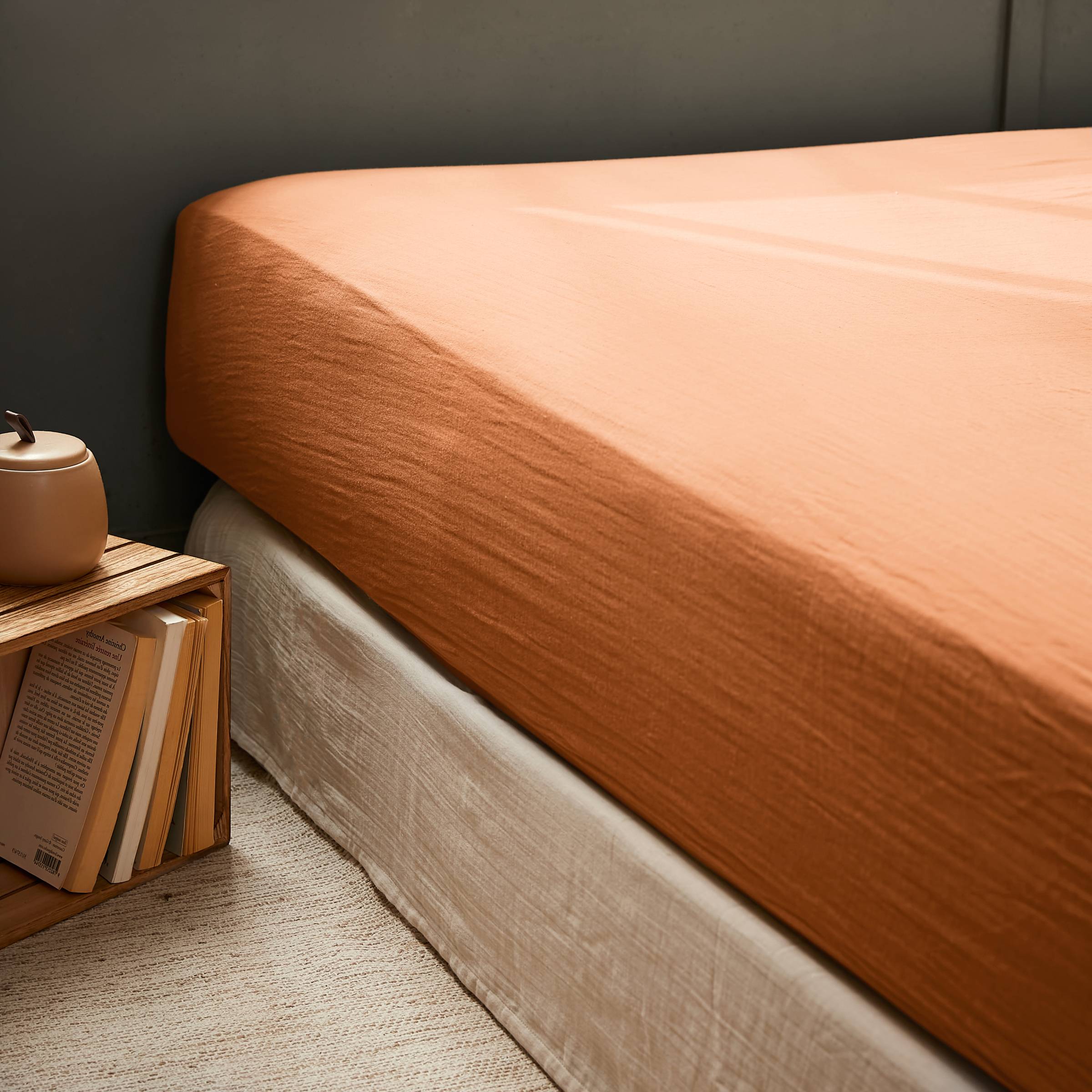 Apricot bedding set