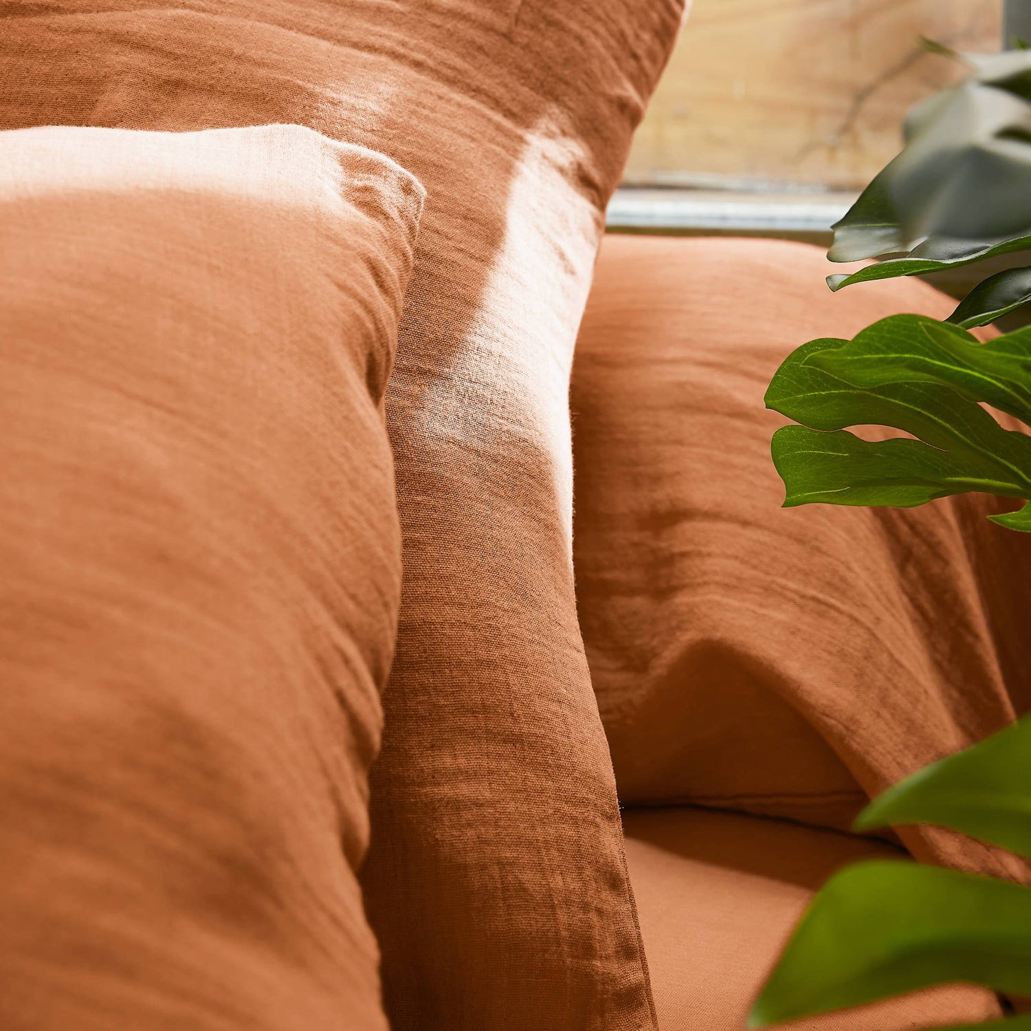 Apricot bedding set