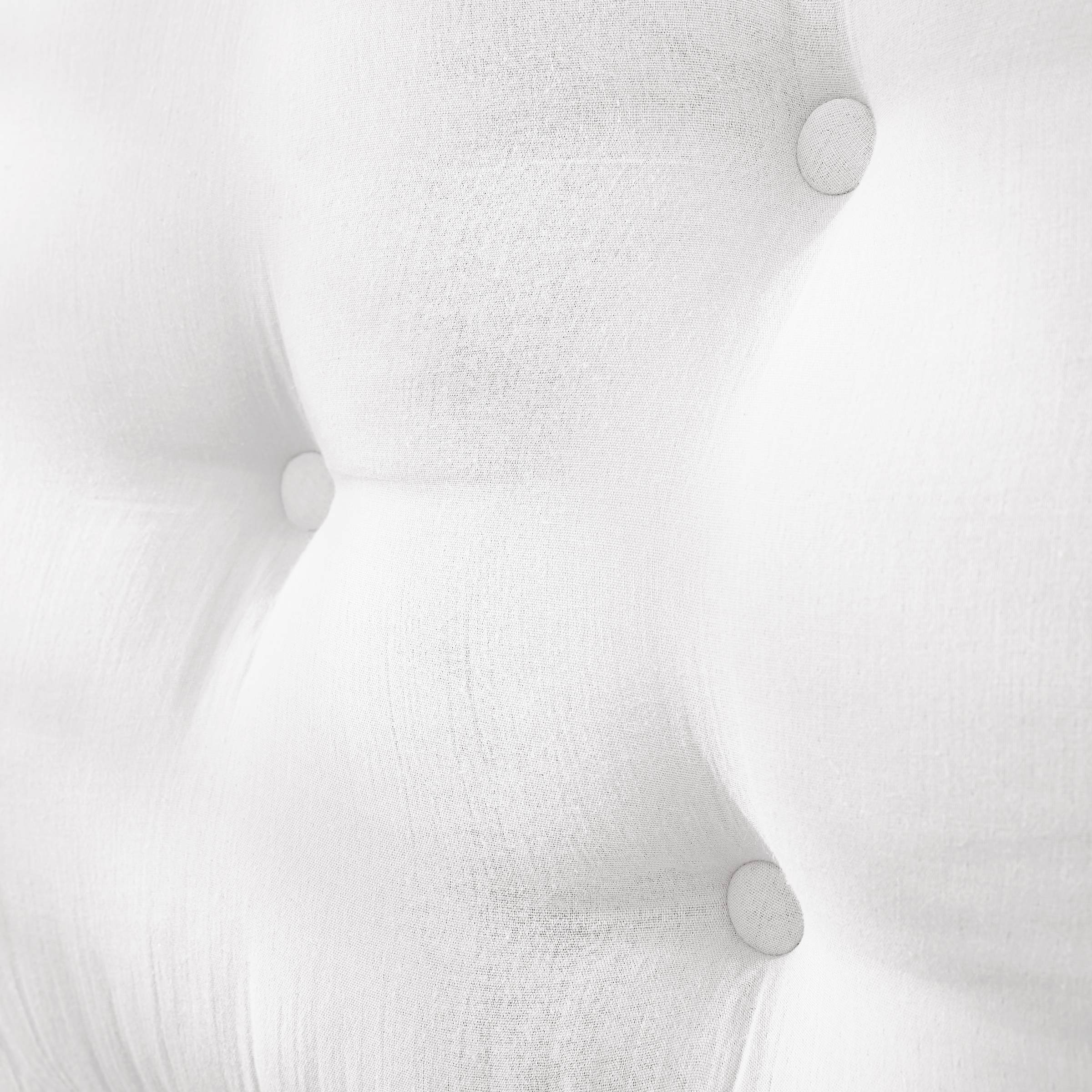 Chantilly muslin headboard