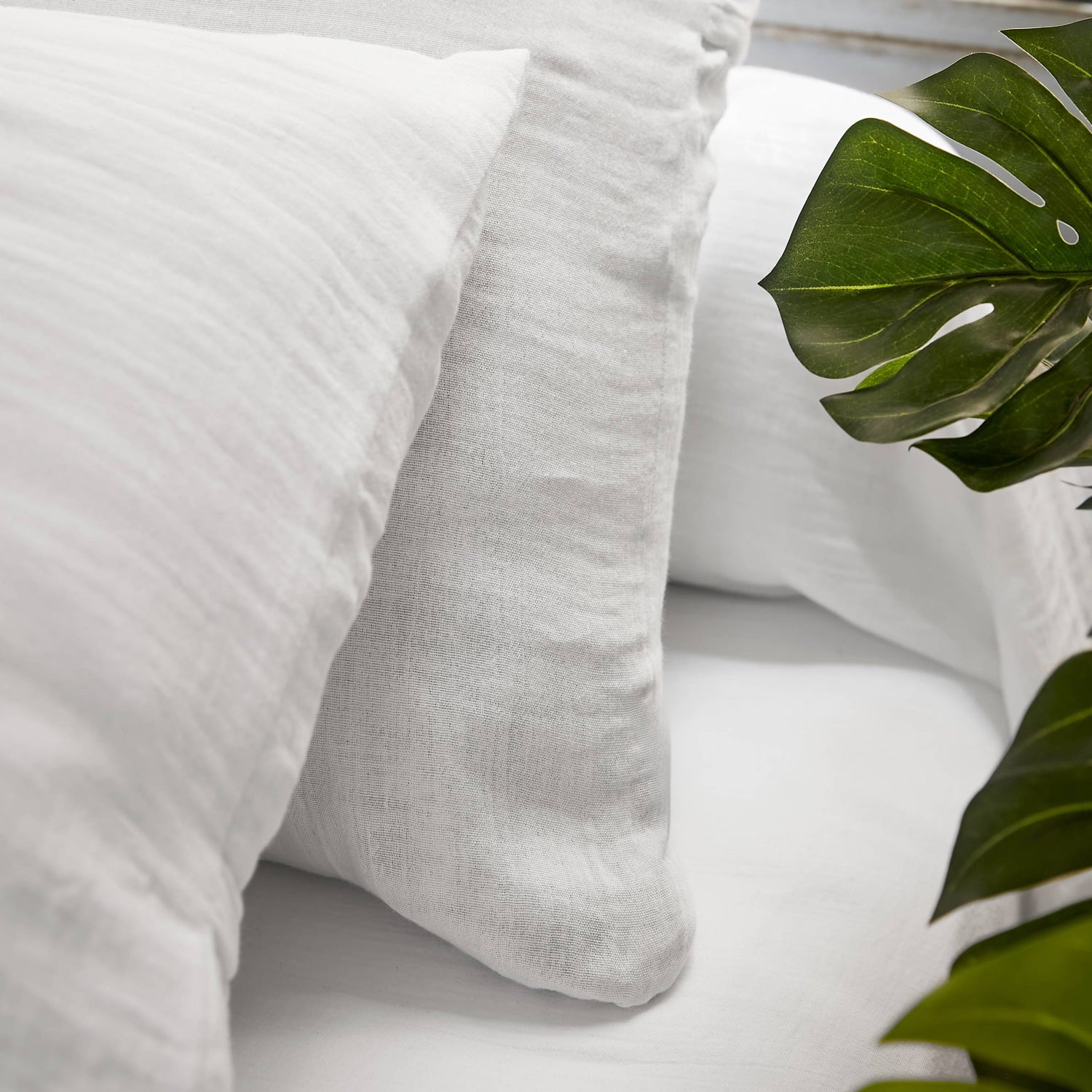 Chantilly muslin pillowcase