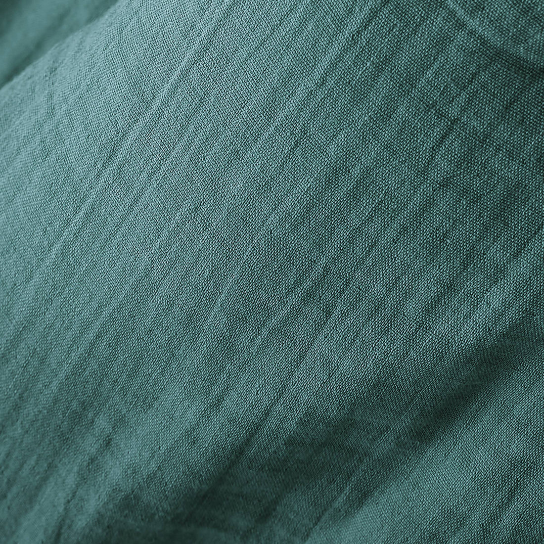Duck blue muslin floor cushion
