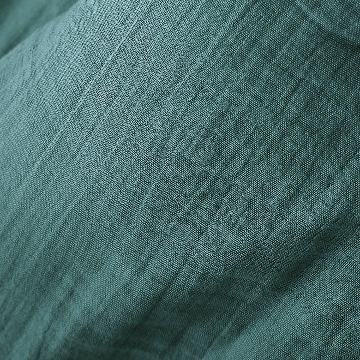 Duck blue muslin floor cushion