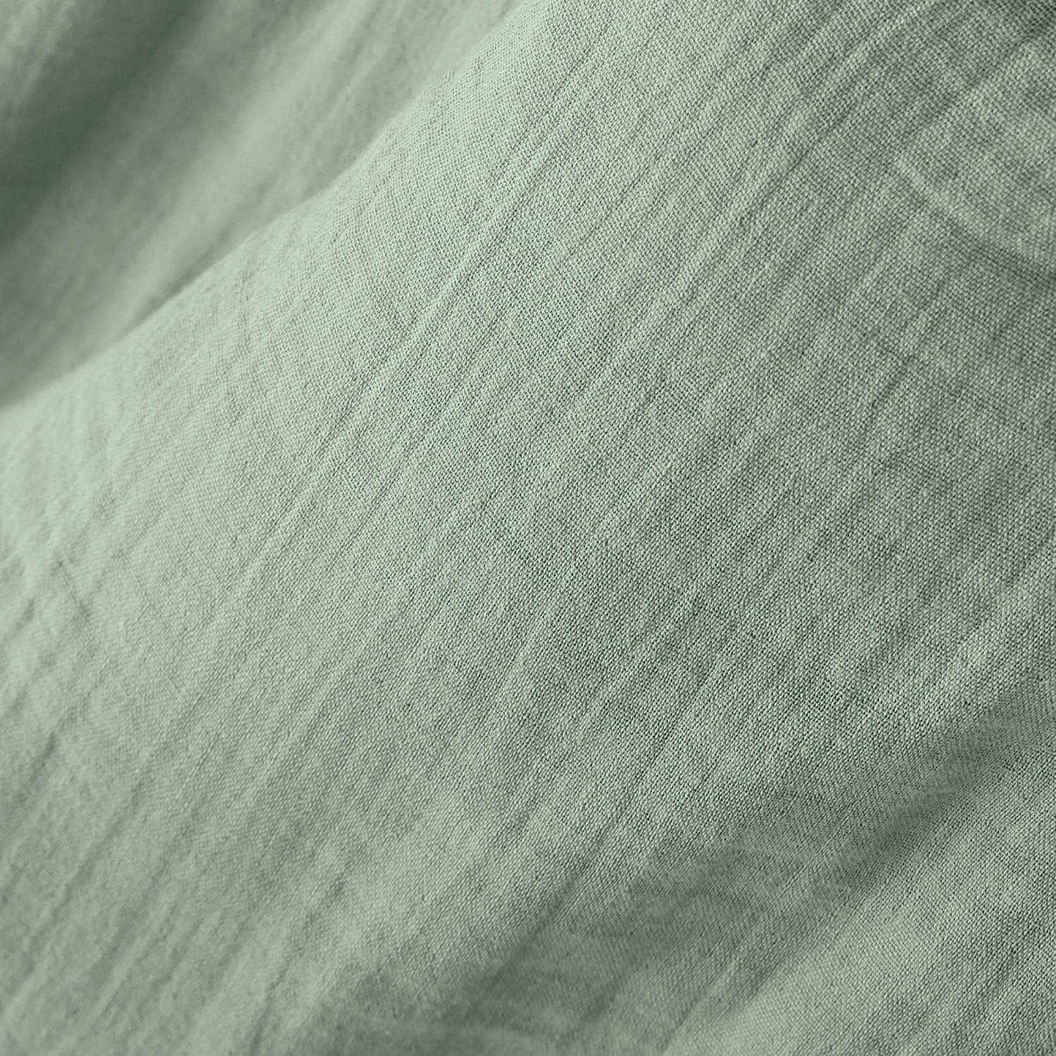 Eucalyptus green muslin hand towel - set of 2
