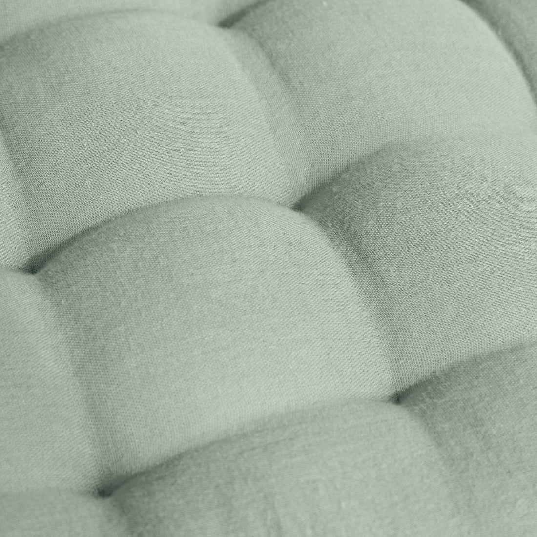 Eucalyptus green muslin floor mattress