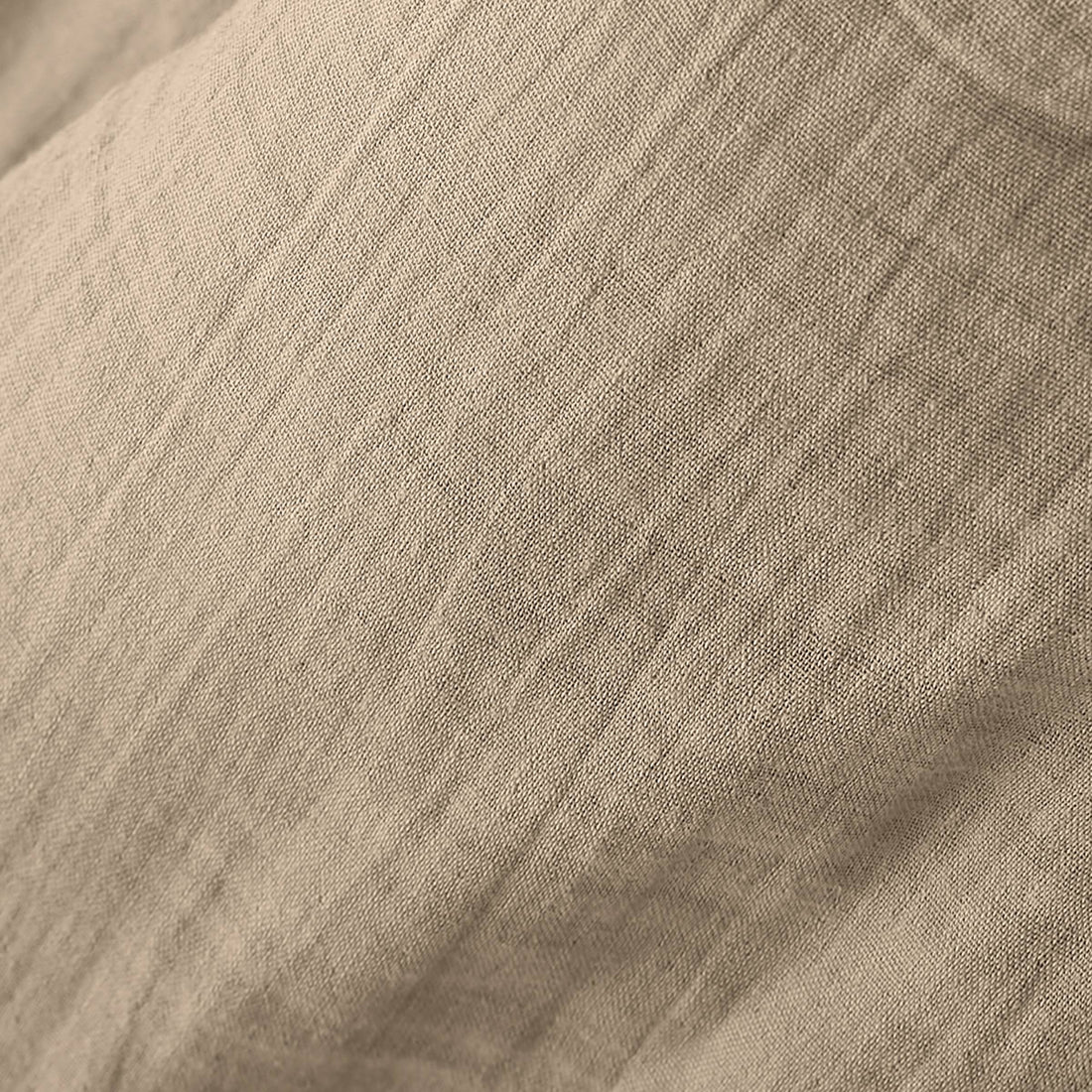 Taupe muslin flat sheet