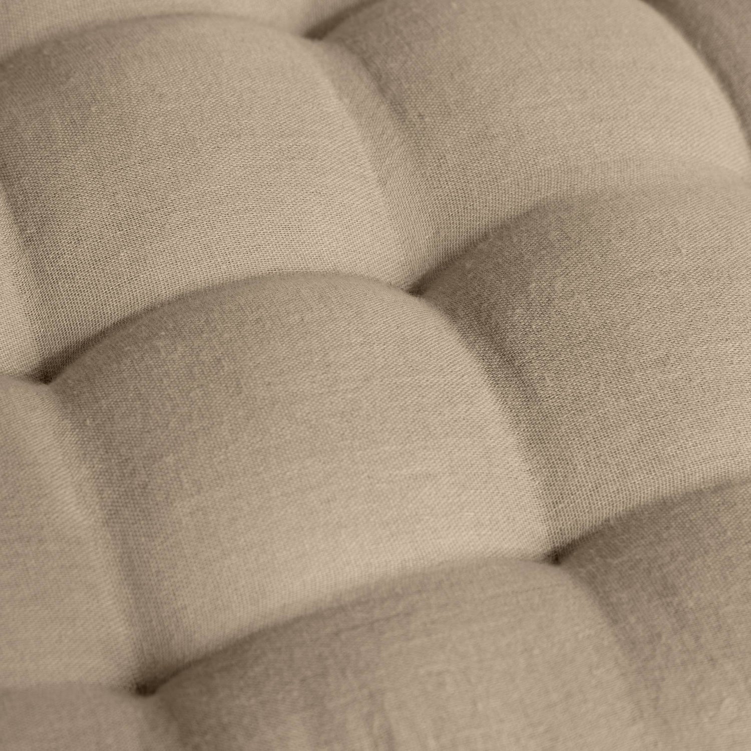 Taupe muslin floor mattress 