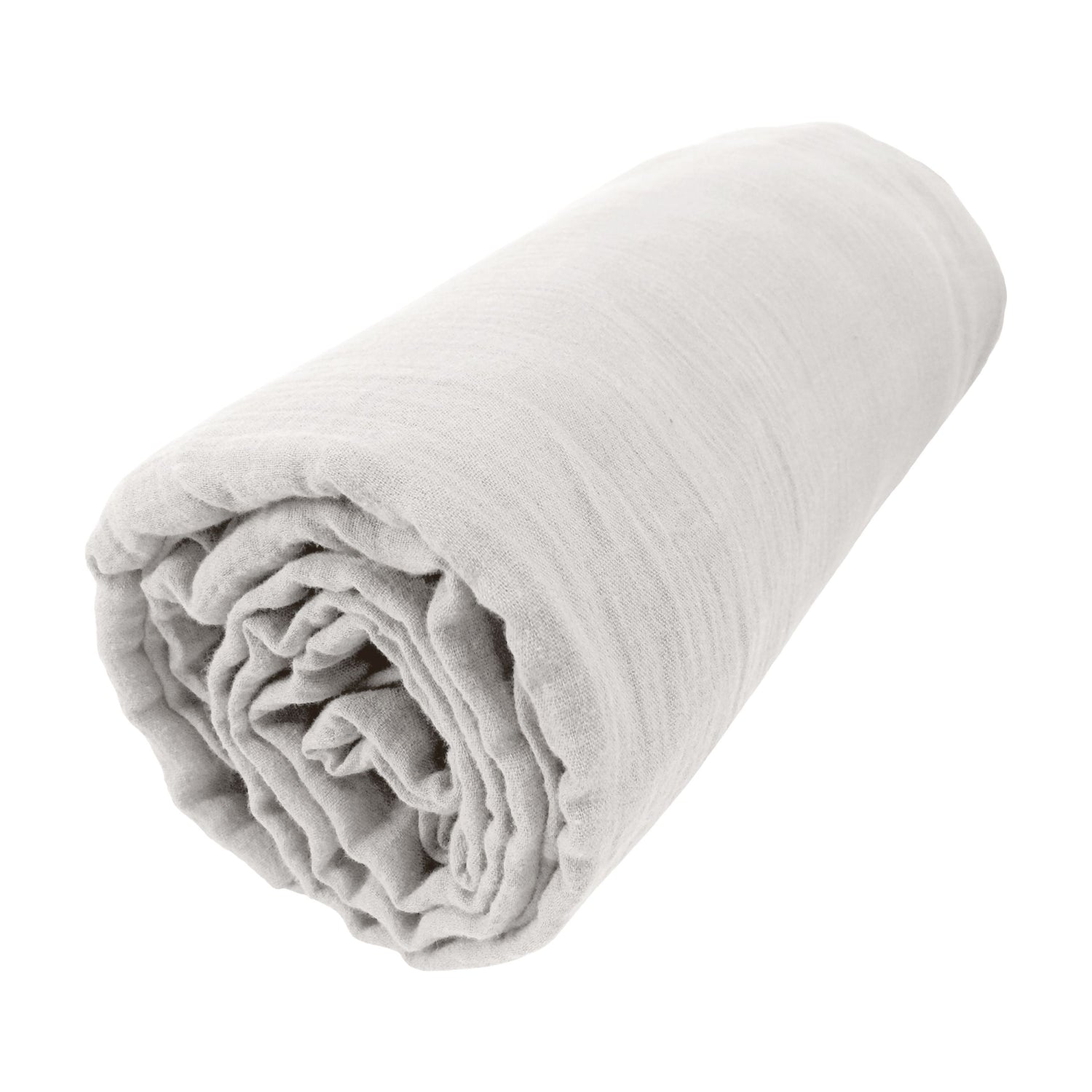 Cloud muslin fitted sheet