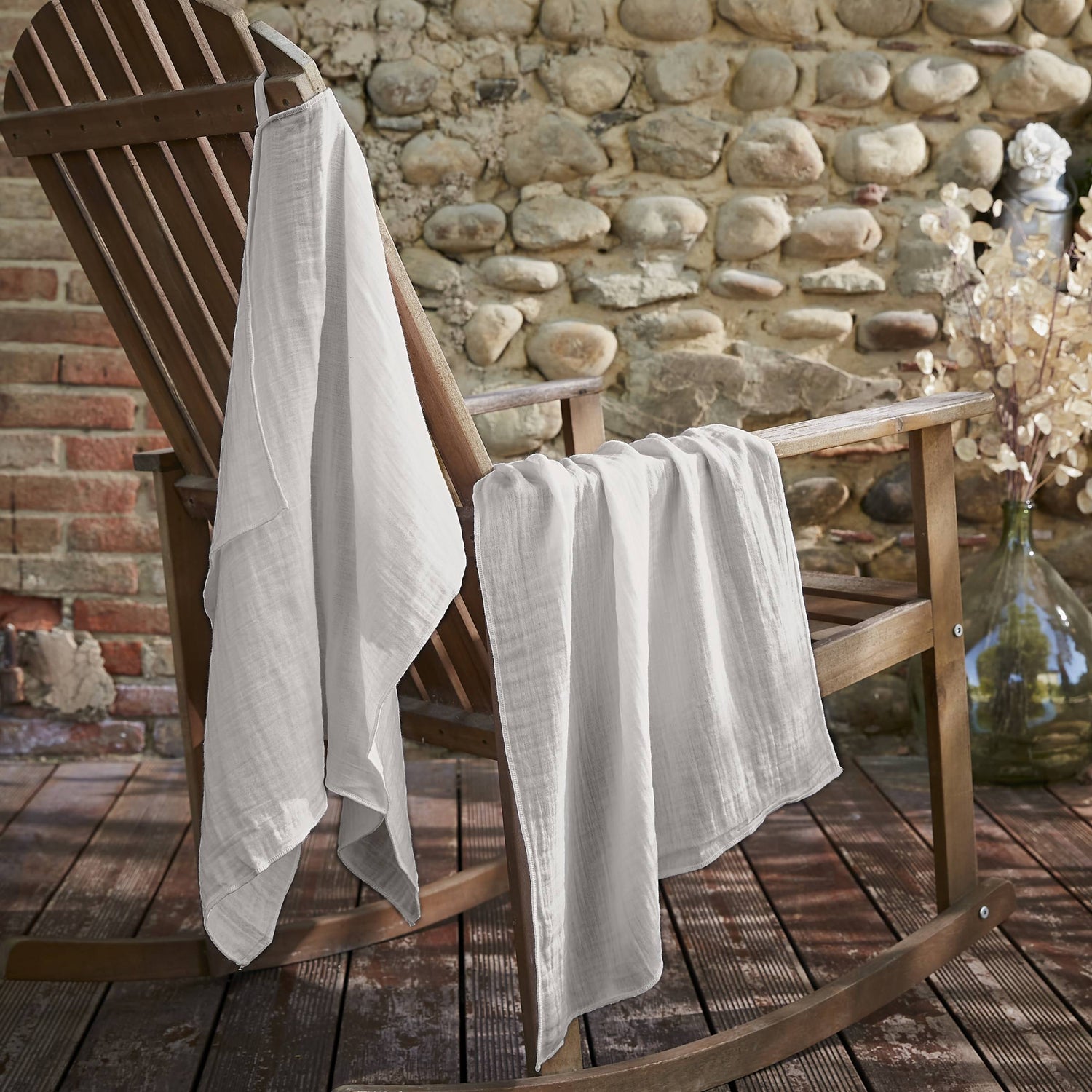 Cloud muslin hand towel - set of 2