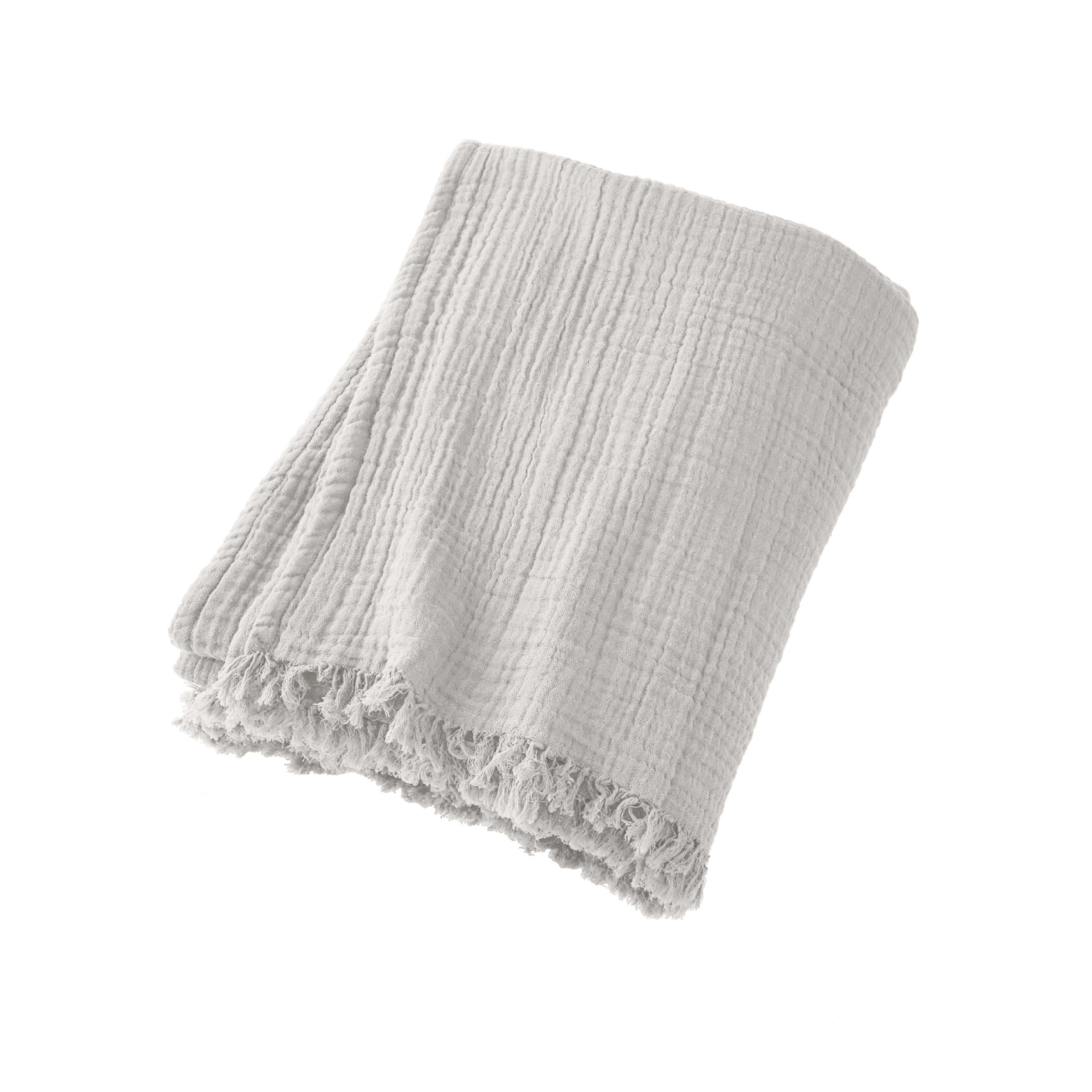 Cloud muslin throw