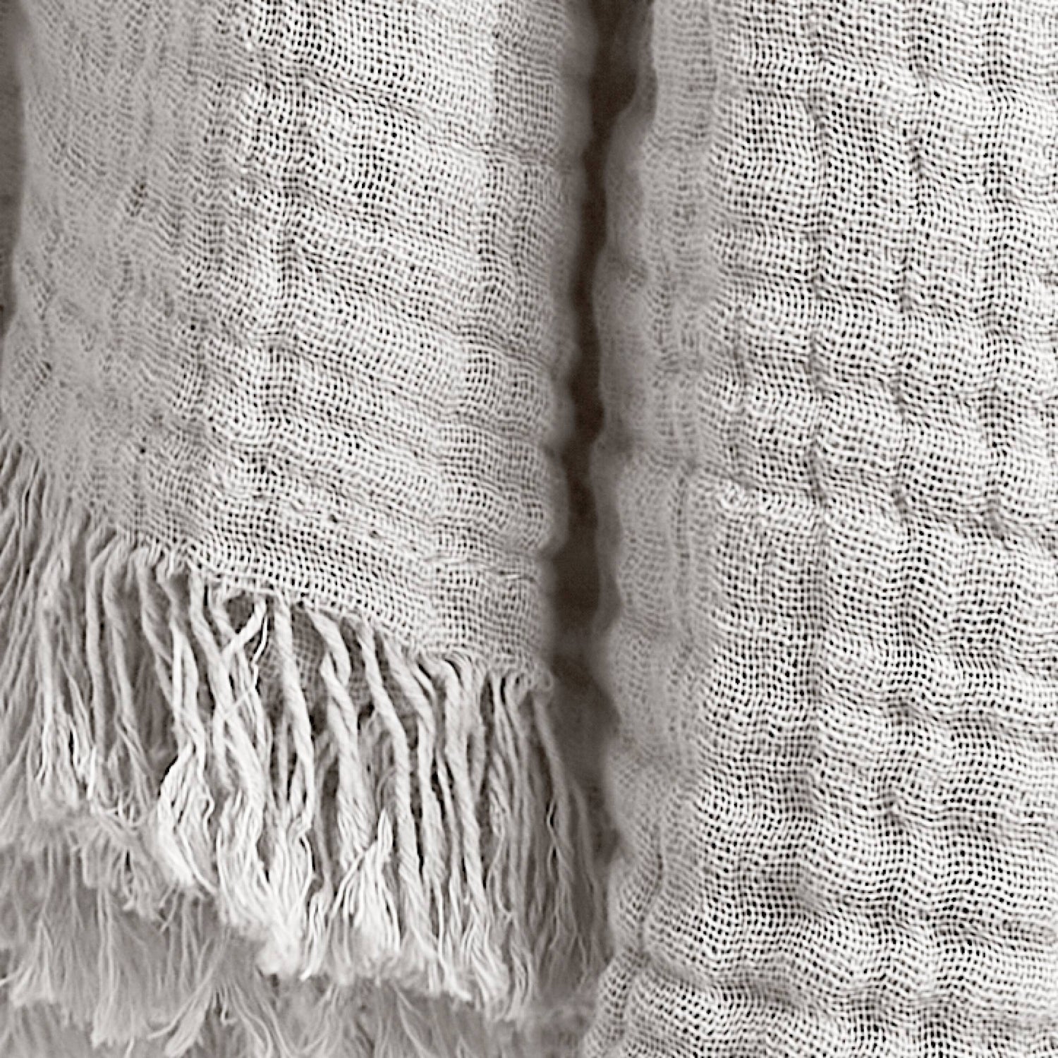 Cloud muslin throw