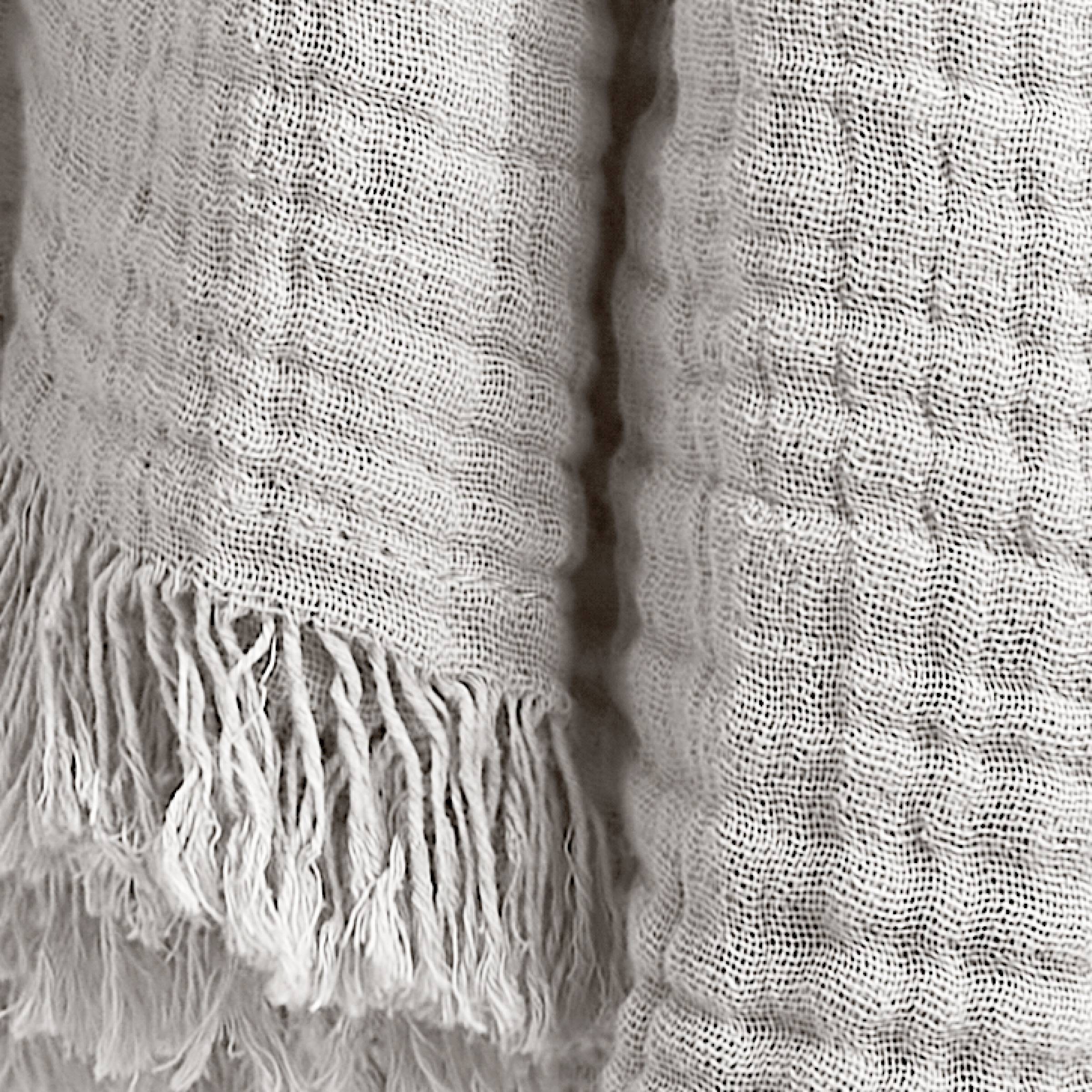 Cloud muslin throw