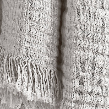 Cloud muslin throw