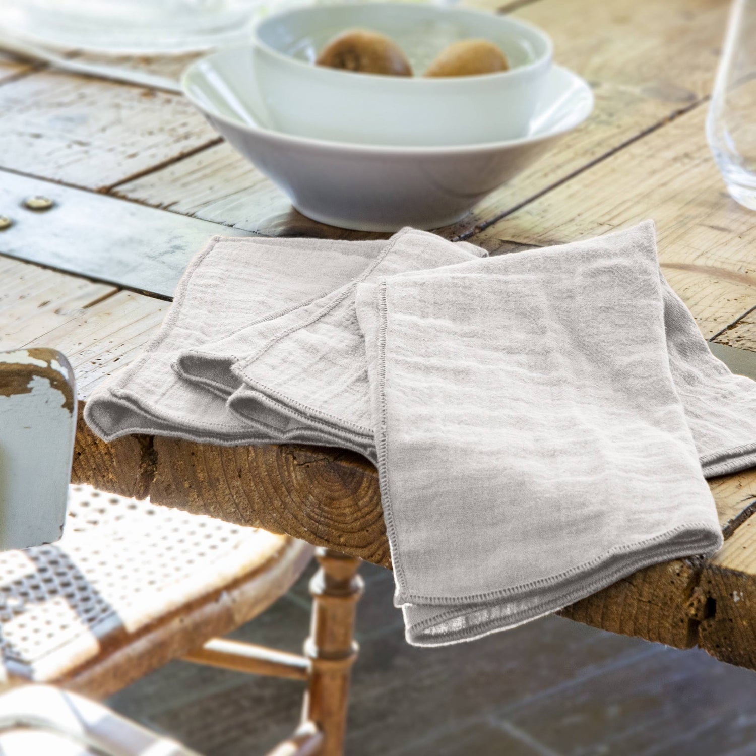 Cloud muslin napkin - set of 3
