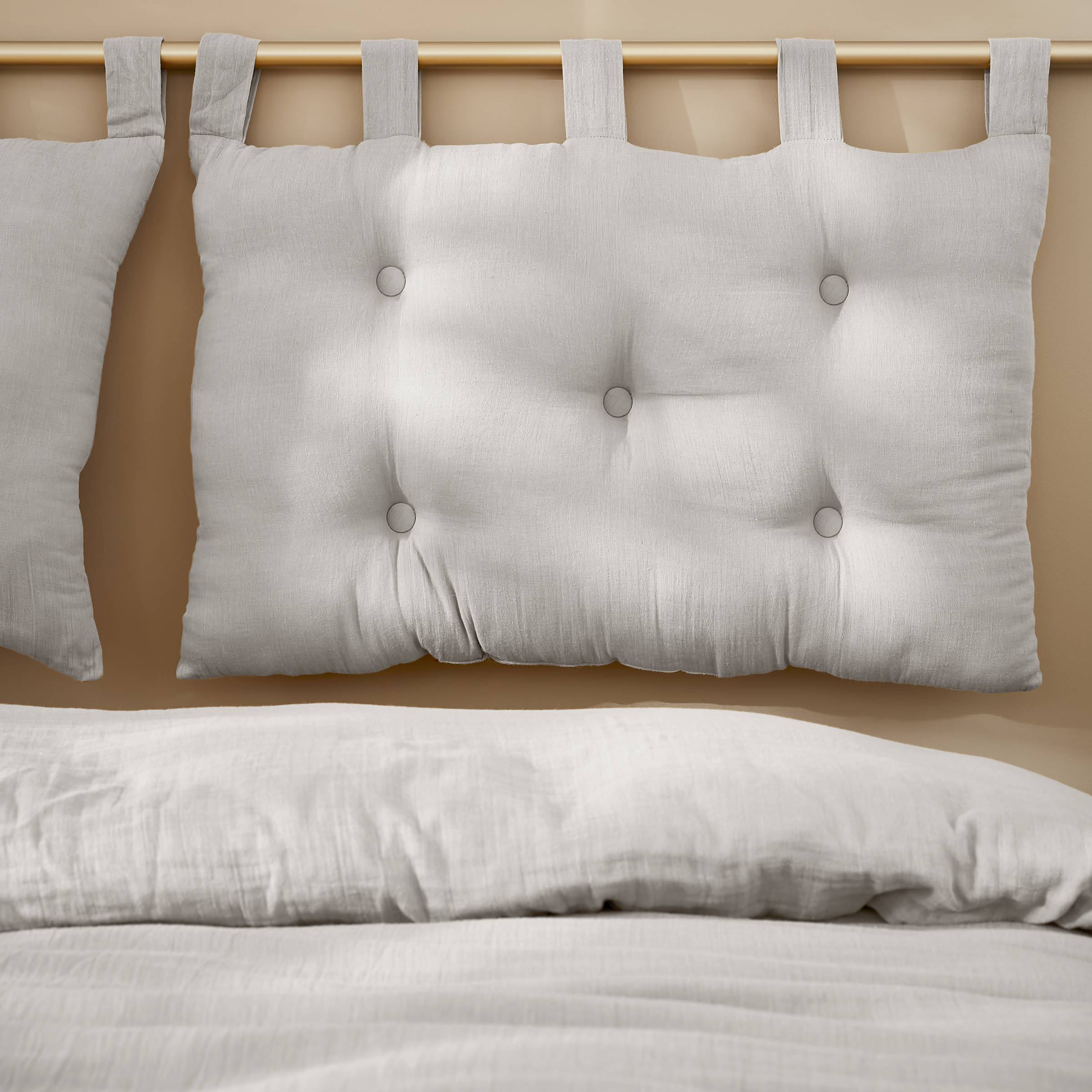 Cloud muslin headboard