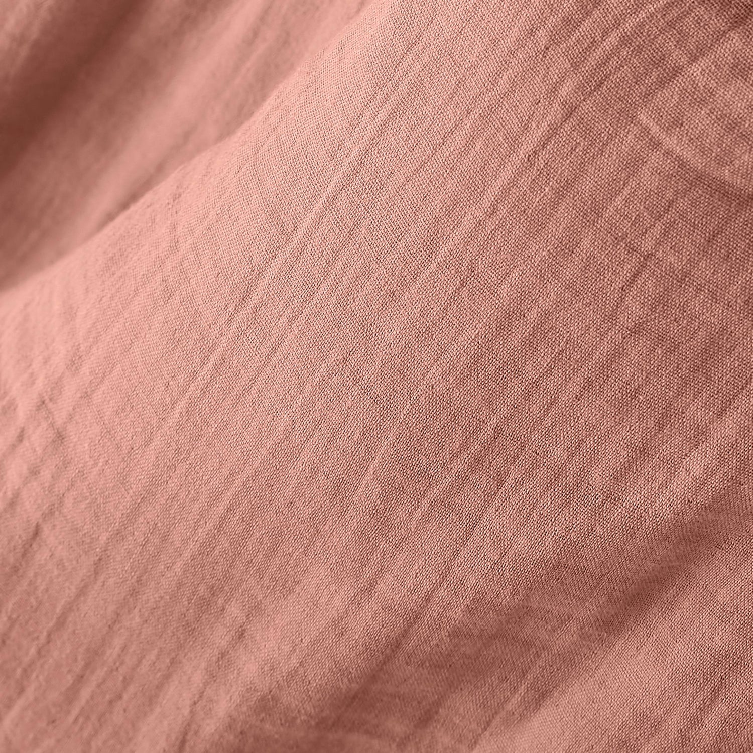 Peach pink muslin adjustable curtain