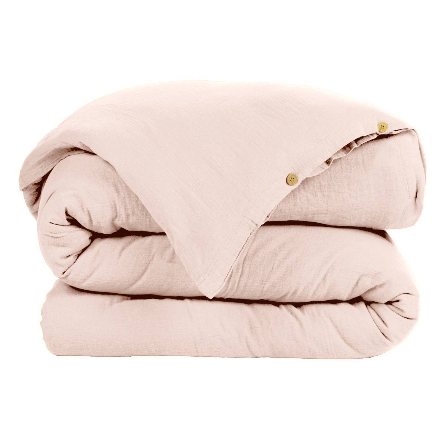 Marshmallow muslin duvet cover