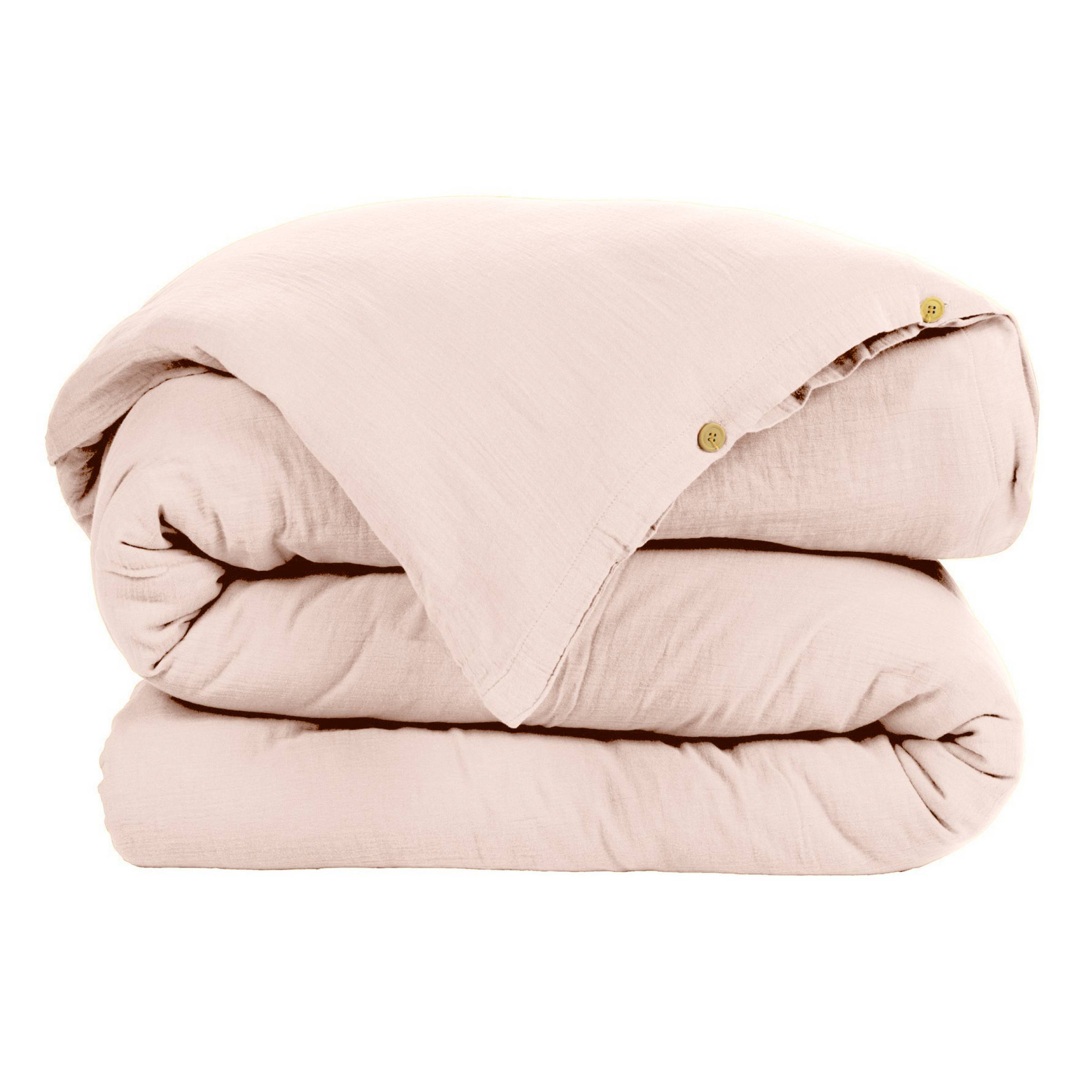 Marshmallow muslin duvet cover