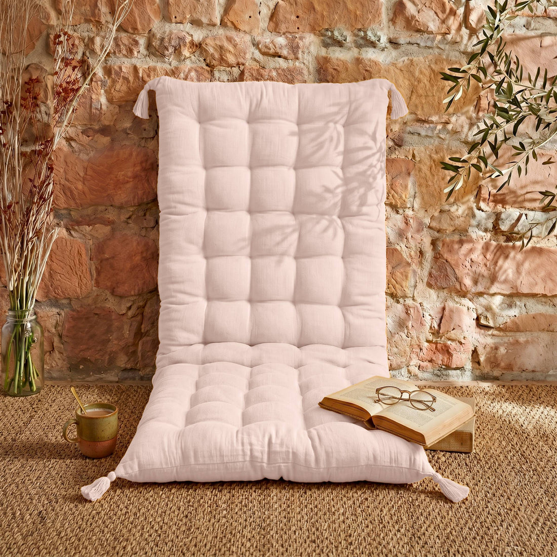 Marshmallow muslin floor mattress