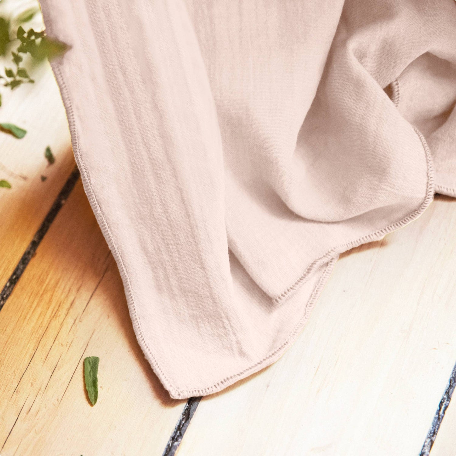 Marshmallow muslin pencil pleat curtain