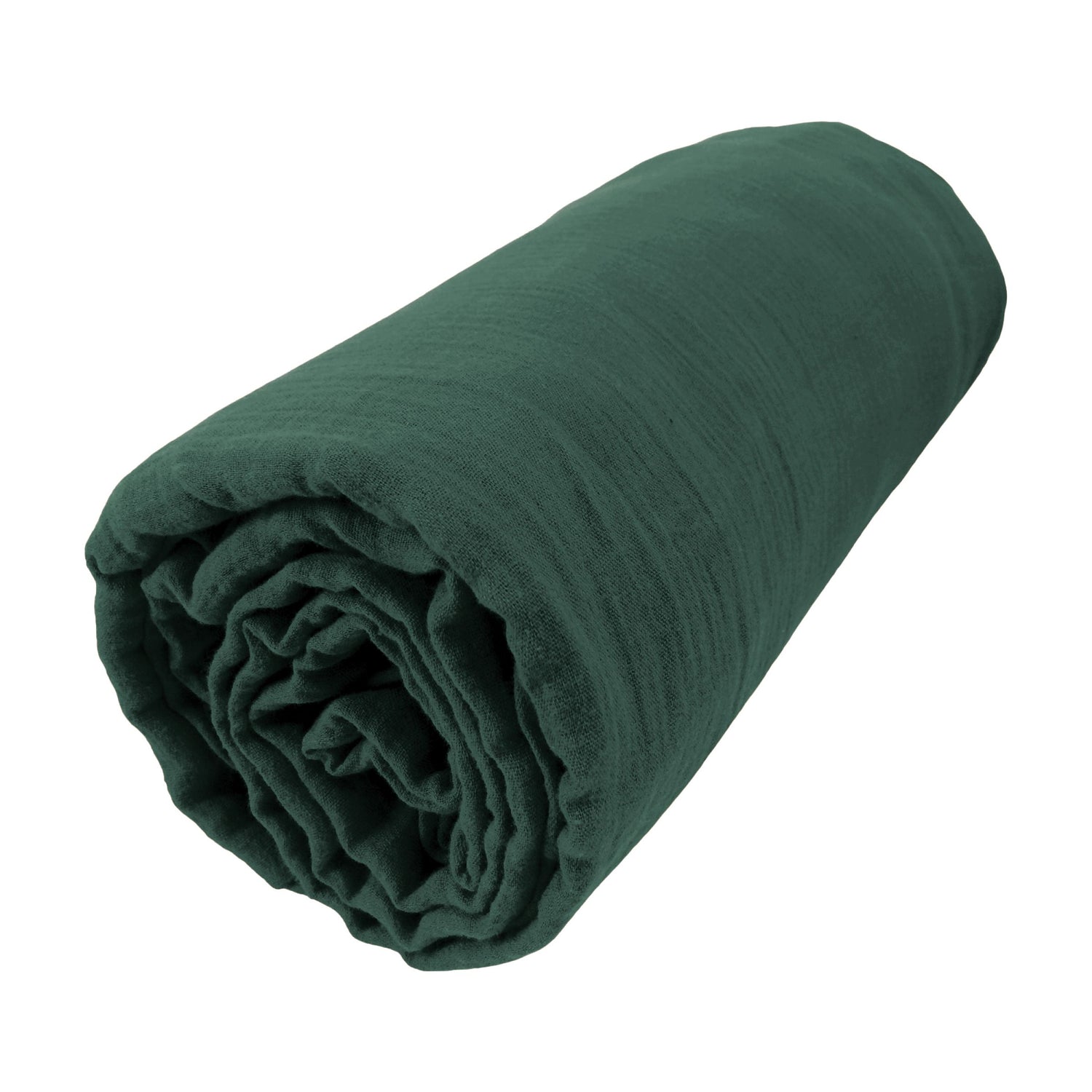 Fir tree muslin fitted sheet