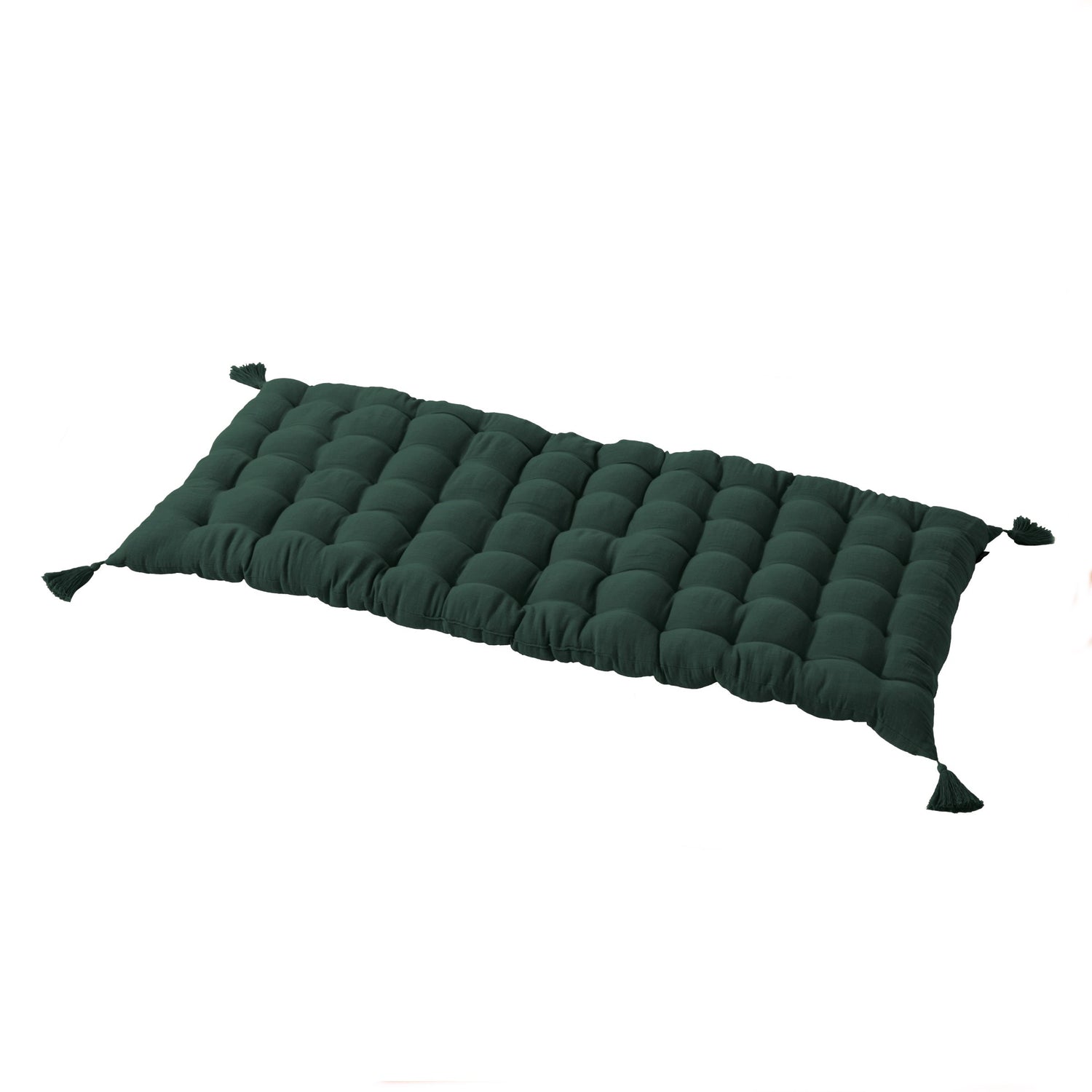 Fir green muslin floor mattress